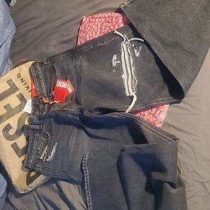 Diesel D-Rise 31×30 jeans, Black (dark grey). Brand new!